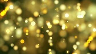 4k Glowing Golden Bokeh Orb Particles No Copyright Visuals En