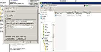Wallpaper Via Group Policy And Windows