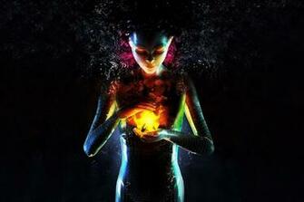 Flame Robot Alien Android 3d Fuego Wallpaper