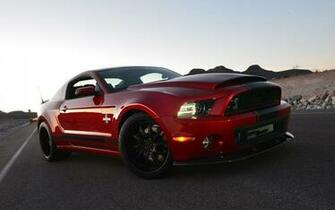 Shelby Gt500 Super Snake Static Wallpaper