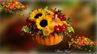 Fall Flowers Wallpaper