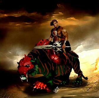 He Man And Battlecat By Planetbryan