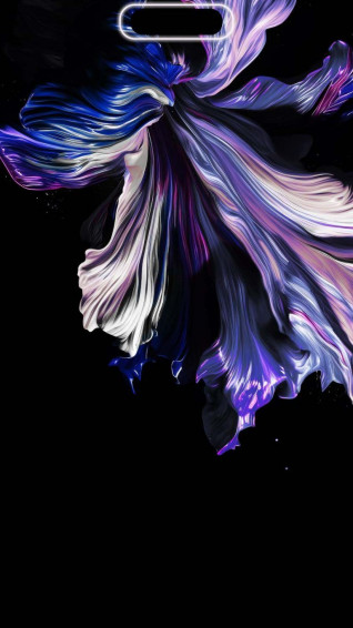 iPhone Pro Max Dynamic Island Foliage Wallpaper