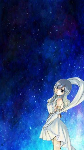 Fairytail Juvialockser Juvia Anime Space Background