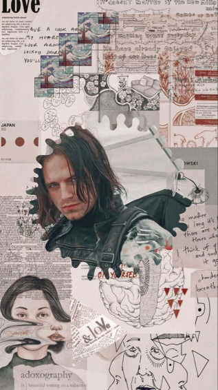 Enjoy The Avengers With New Bucky Barnes iPhone Wallpaper
