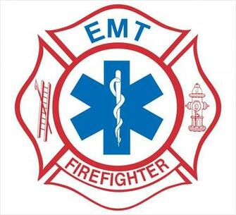 Firefighter Maltese Cross With Flames Emtfirefighter Pictures