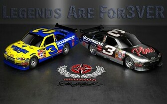 Dale Earnhardt Sr Legends Are Forever Wallpaper