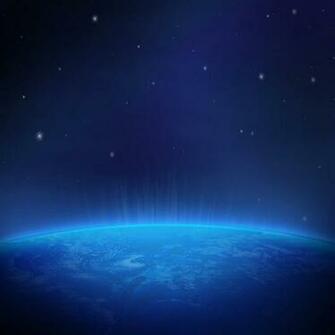 Space Land Radiance iPad Air Wallpaper iPhone