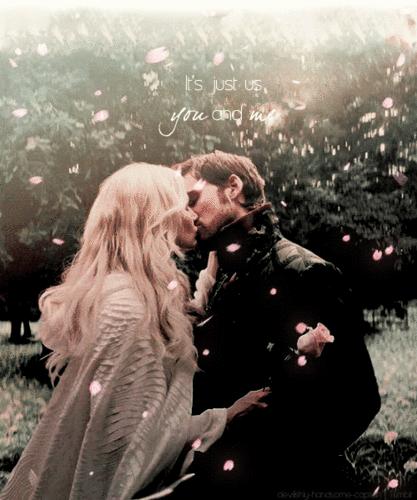 Once Upon A Time Image Emma And Hook Wallpaper