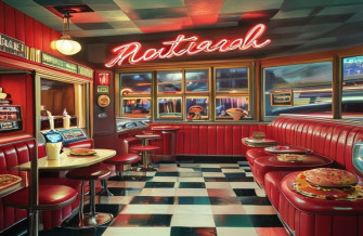 50s Diner Wallpaper