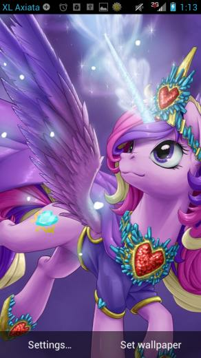 Princess Cadance Anime Live Wallpaper Android Game