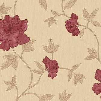 Azalea Red Wallpaper By Crown M0463