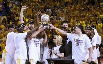 Of The Western Conference Finals Nba Playoffs At Oracle Arena