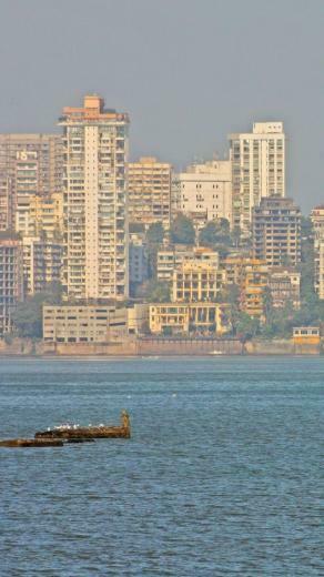 Mumbai Skyline India iPhone Wallpaper Background X