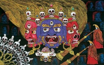 Tibetan Art HD Wallpaper