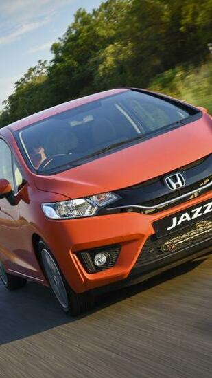 Wallpaper Honda Jazz Hatchback Orange Cars Bikes