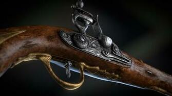Artstation Flintlock Pistol Arnaud Bellour