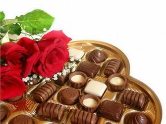 Chocolates And Flowers Computer Wallpaper High Definition