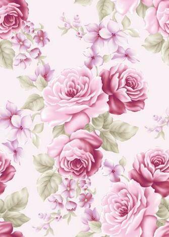 Print Vintage Wallpaper Floral Prints iPhone