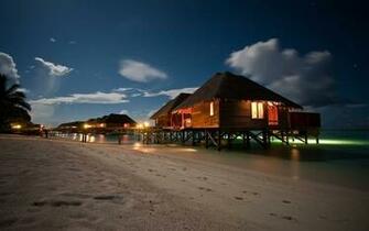 Wallpaper Beach Night