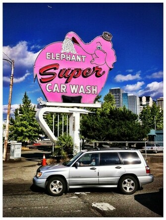 Elephant Car Wash And Wallpaper S