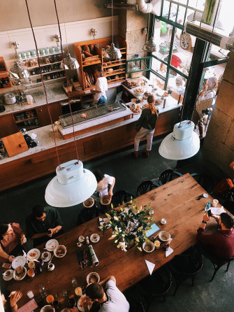 Coffee Shop Wallpaper