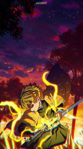 Zenitsu D Mon Slayer Cool Anime Pictures Demon