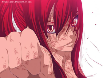 Fairy Tail Erza Scarlet Anime Girl Red Hair HD Wallpaper Desktop
