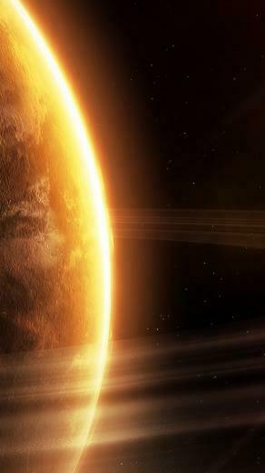 Saturn iPhone Wallpaper