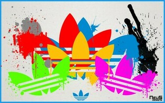 Adidas Originals Splatter Wallpaper By Neus2010