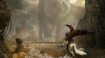 Giant Monster Wallpaper