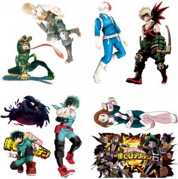 Amazon My Hero Academia Stickers Wall Sticker Decor Peel