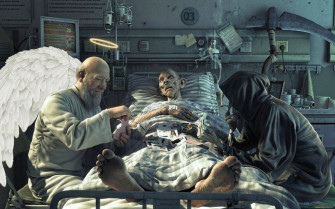Humor Funny Situations Mood Dark Angels Reaper Grim Horror