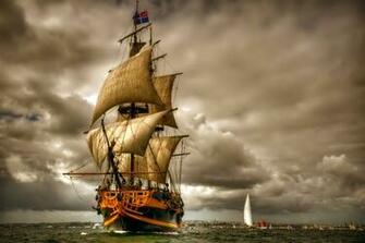Sailing Ship Computer Wallpaper Desktop Background Id