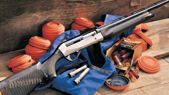 Wallpaper War Guns Shotguns Weapons Benelli Sporting