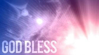 Heavenly God Bless Text Motion Background Storyblocks Video