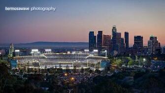 Dodger Stadium Wallpaper Downtown La