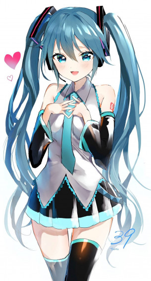 Hatsune Miku The Virtual Pop Star Wallpaper