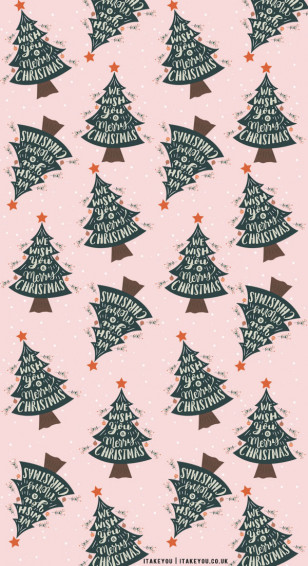 Preppy Christmas Wallpaper Ideas We Wish You A Merry