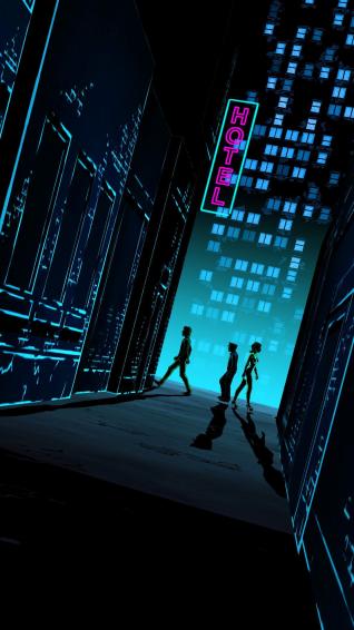 The Wolf Among Us iPhone Wallpaper Top