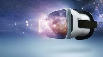 Wallpaper Vr Virtual Reality Space Hi Tech