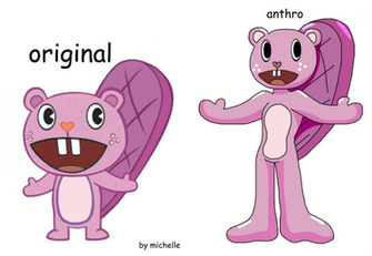 Happy Tree Friends Toothy By Michelle Bandi Wolf