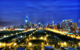 Man Made Chicago 4k Ultra HD Wallpaper