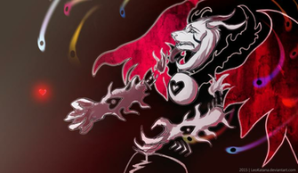 Undertale Asriel Dreemurr Demon Mode By Leokatana