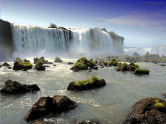 Animatedwaterfallbackground By Dozard Wallpaper