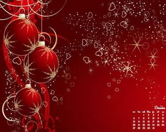 Beautiful Wallpaper With Calendars For December