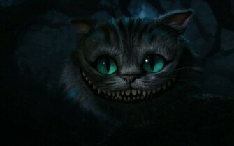 Tim Burton Cheshire Cat Wallpaper Art HD