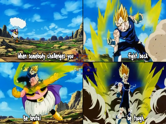 Majin Vegeta Be Brut Tough By Songohanofthefuture