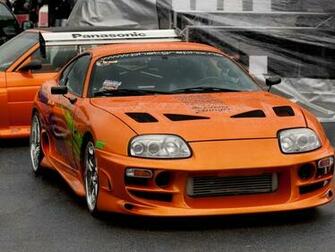 Toyota Supra After Rain