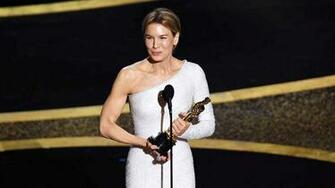 Oscars Renee Zellweger Wins Best Actress Dedicates Award To Judy